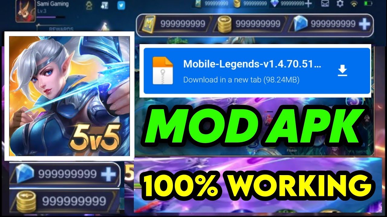 Mobile Legends Mod phiên bản 1.7.96.8684 APK – V1