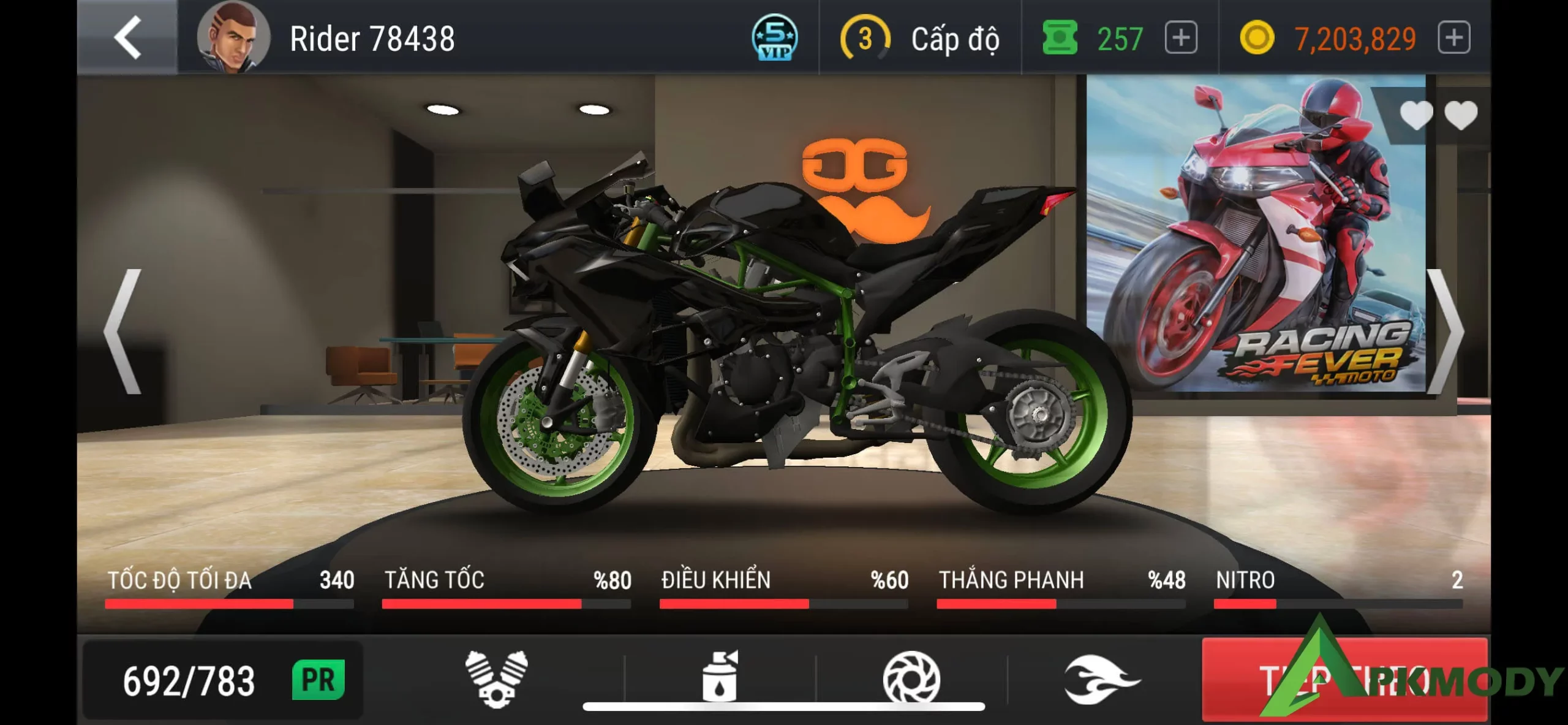 Racing Fever Moto Hack 7 scaled