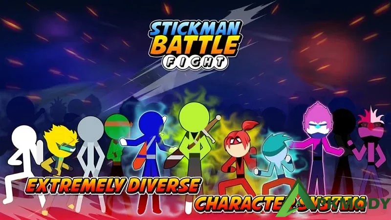 Download game Stickman Fight Mod apk 2023 - Hack Stickman Fighting