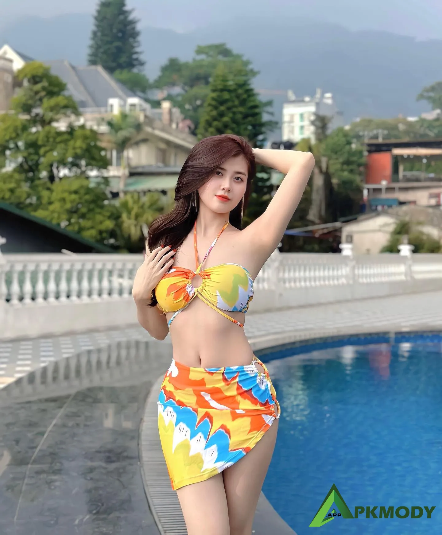 Ảnh Bạch Huyền Trang diện bikini